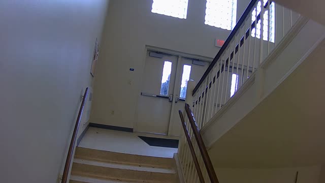 MEVA camera G419, Entrance stairs, at 11:22:40